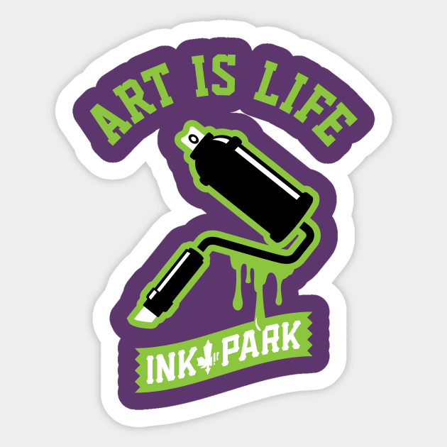 Roller Sticker by InkPark